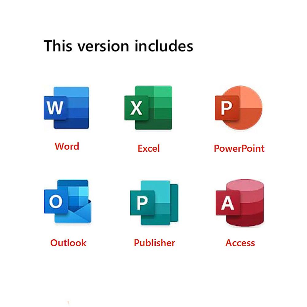 MS Office Professional 2021 Lifetime License Key